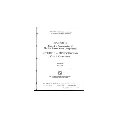 ASME BPVC-III NB-1986