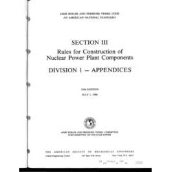 ASME BPVC-III APP-1986