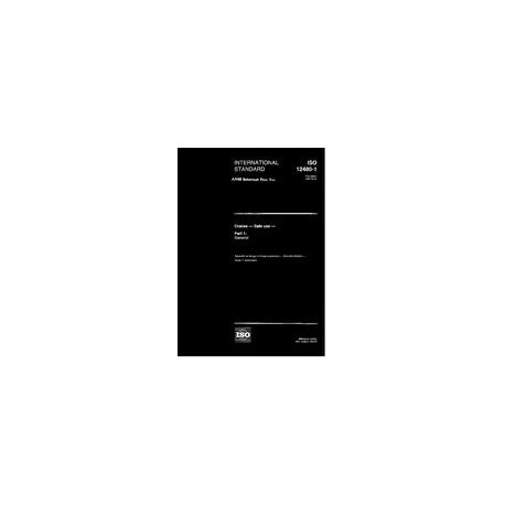 ISO 12480-1:1997