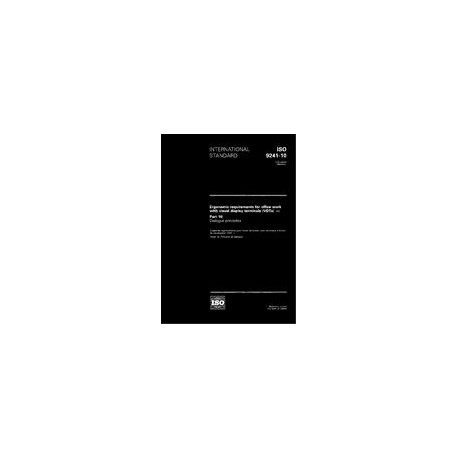 ISO 9241-10:1996