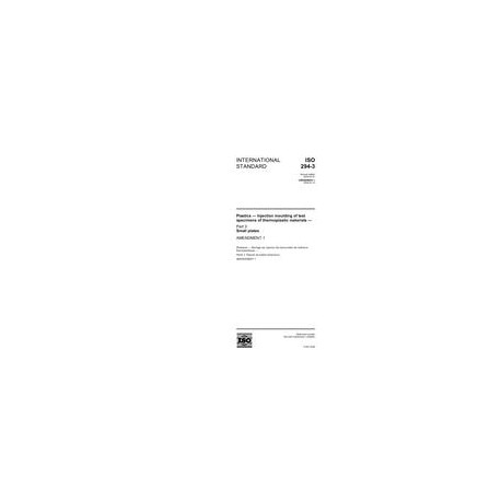 ISO 294-3/Amd1:2006