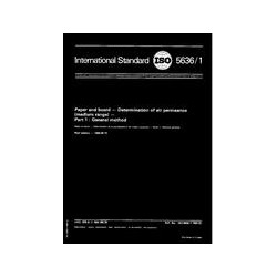 ISO 5636-1:1984