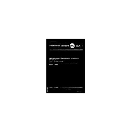 ISO 5636-1:1984