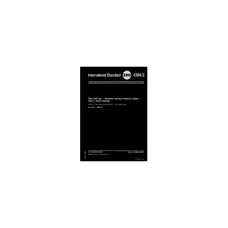 ISO 4384-2:1982