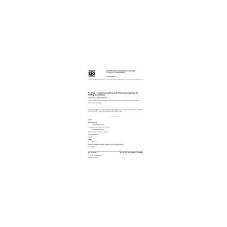 ISO 15797/Cor1:2004
