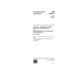 ISO 12217-1/Amd1:2009