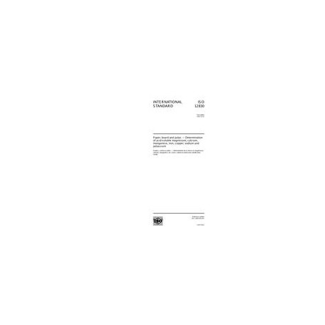 ISO 12830:2011
