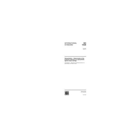 ISO 13428:2005