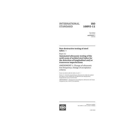 ISO 10893-11:2011/Amd1:2020