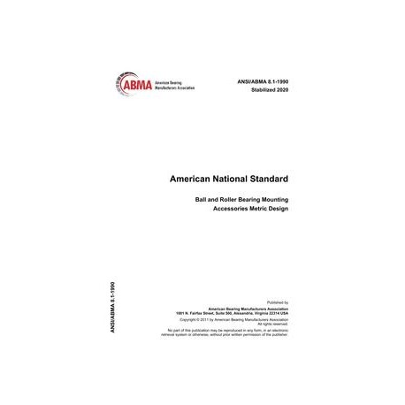 ABMA 8.1:1990 (S2020)