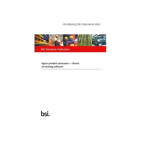 BS PD CEN/CLC/TR 17602-80-01:2021