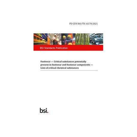 BS PD CEN ISO/TR 16178:2021