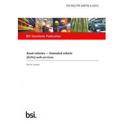 BS PD ISO/TR 20078-4:2021