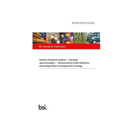 BS PD ISO/TR 23173:2021