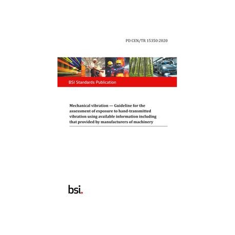 BS PD CEN/TR 15350:2020