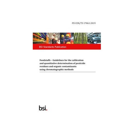 BS PD CEN/TS 17061:2019