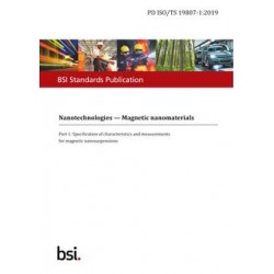 BS PD ISO/TS 19807-1:2019