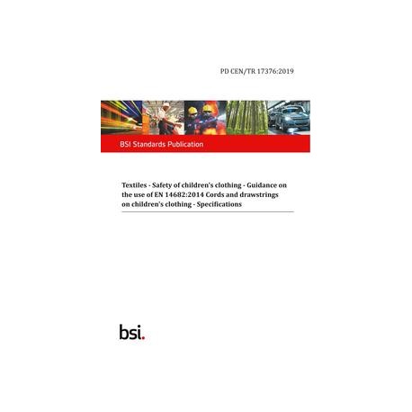 BS PD CEN/TR 17376:2019