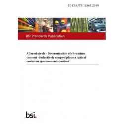 BS PD CEN/TR 10367:2019