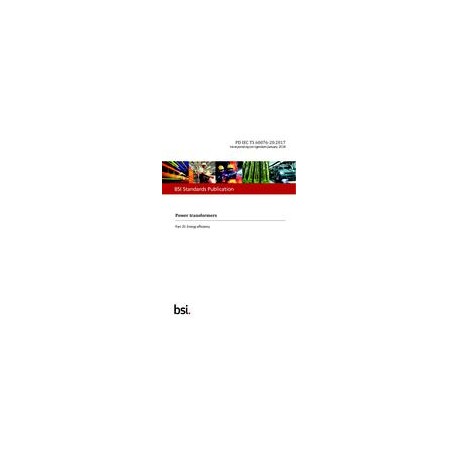 BS PD IEC TS 60076-20:2017