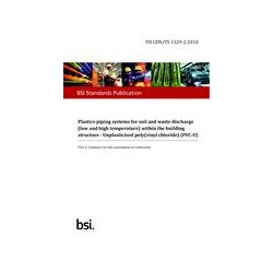 BS PD CEN/TS 1329-2:2018