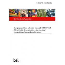 BS PD CEN/TR 10317:2020
