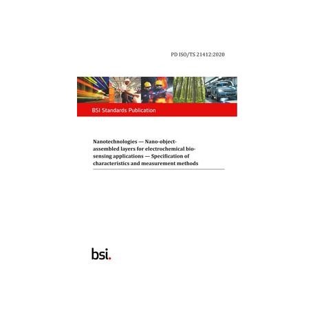 BS PD ISO/TS 21412:2020