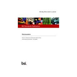 BS PD IEC/TR 61340-5-2:2018