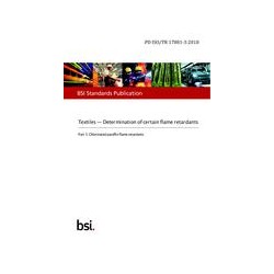 BS PD ISO/TR 17881-3:2018