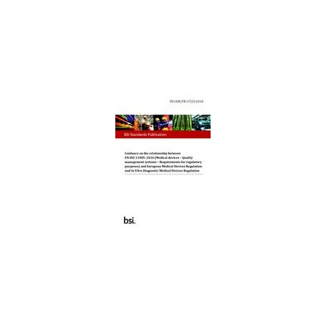 BS PD CEN/TR 17223:2018