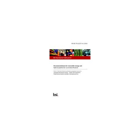 BS PD IEC TS 62257-8-1:2018