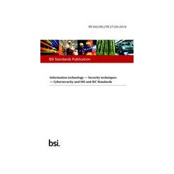 BS PD ISO/IEC TR 27103:2018