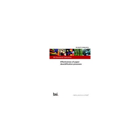 BS PD ISO/TS 18344:2016