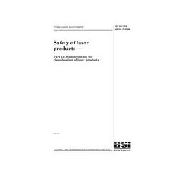 BS PD IEC/TR 60825-13:2006
