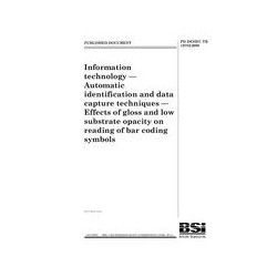BS PD ISO/IEC TR 19782:2006