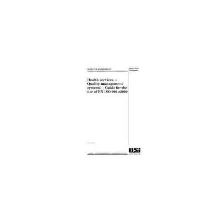 BS DD CEN/TS 15224:2005