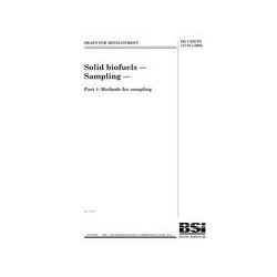 BS DD CEN/TS 14778-1:2005