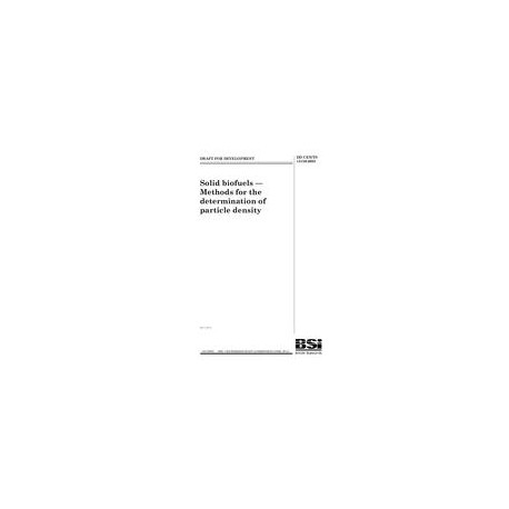 BS DD CEN/TS 15150:2005