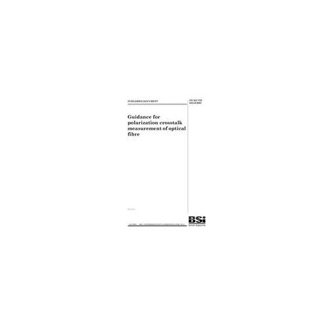 BS PD IEC/TR 62349:2005