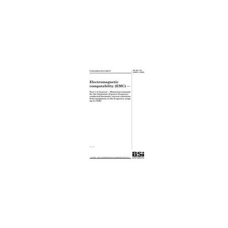 BS PD IEC/TR 61000-1-4:2005