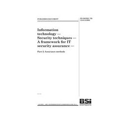 BS PD ISO/IEC TR 15443-2:2005