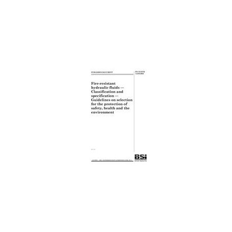 BS PD CEN/TR 14489:2005