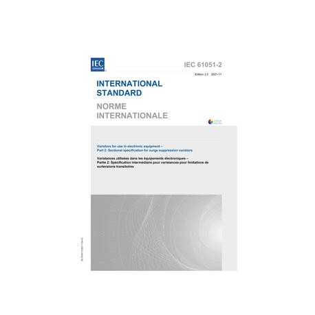 IEC 61051-2 Ed. 2.0 b:2021