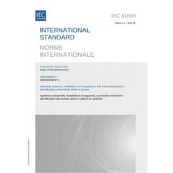 IEC 61666 Amd.1 Ed. 2.0 b:2021