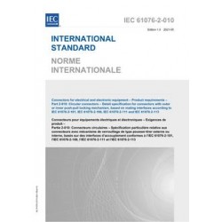 IEC 61076-2-010 Ed. 1.0 b:2021