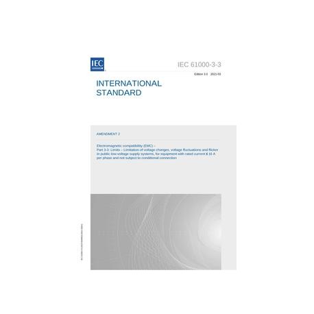 IEC 61000-3-3 Amd.2 Ed. 3.0 en:2021