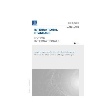 IEC 62281 Ed. 4.1 b:2021