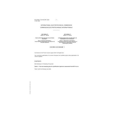 IEC 60384-17 Cor.1 Ed. 3.0 b:2020