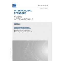 IEC 61810-1 Amd.1 Ed. 4.0 b:2019