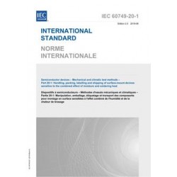IEC 60749-20-1 Ed. 2.0 b:2019